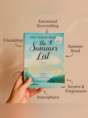📚3 for $15 The Summer List by Amy Mason Doan –‎ Paperback Novel